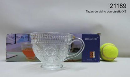 Imagen de TAZAS X3 EN CAJA 11CM X 10CM 7.24